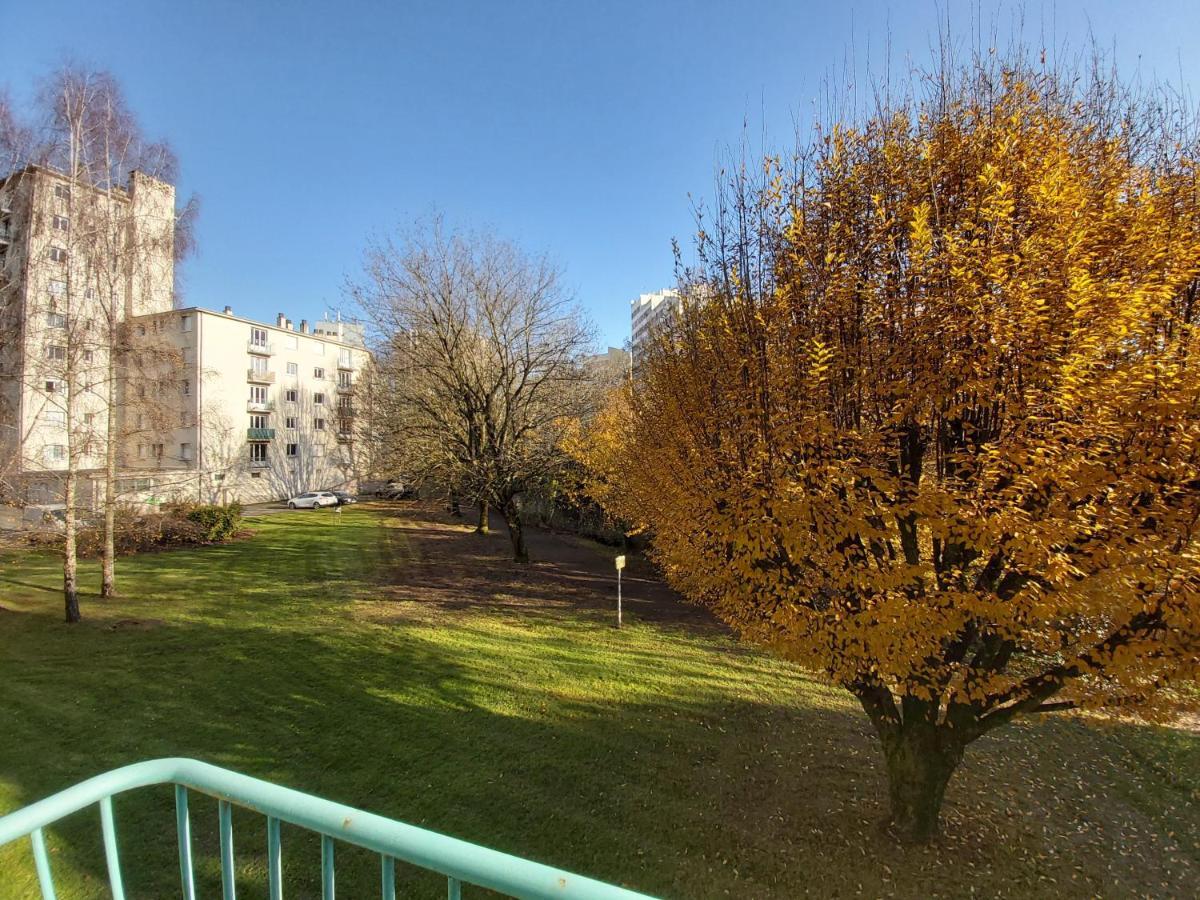 Apartment Terrasse, Vue Sur Jardin Arbore Et Place De Parking Rennes